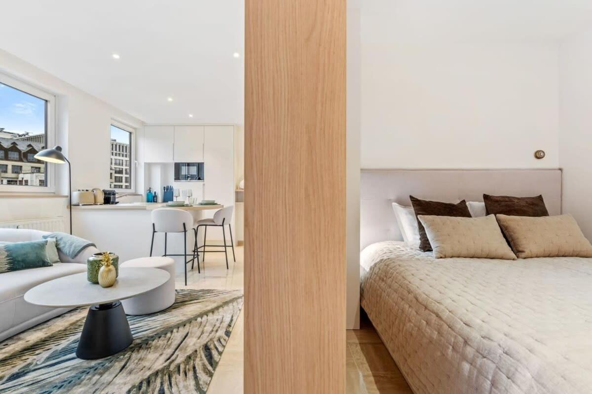 Modern Studio With King Bed, Walk To Attractions لوكسمبورغ المظهر الخارجي الصورة